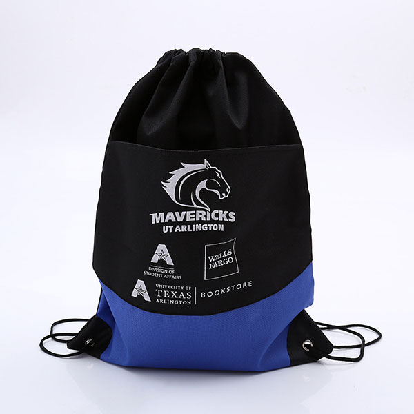 Wholesale personalised drawstring bag,custom polyester drawstring bag