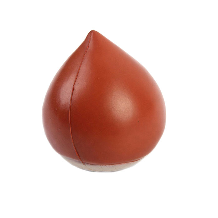 Promotional anti stress ball Chestnut Shape custom stress balls
