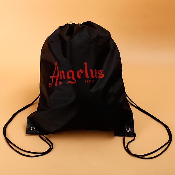 Custom printing chea pdrawstring gym bag, black drawstring bag