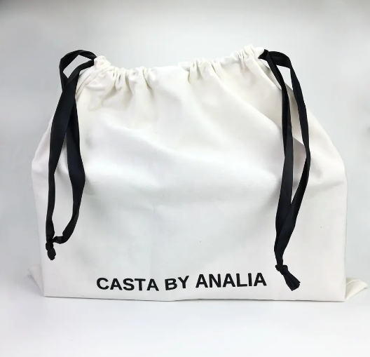 Canvas Cotton Drawstring Shoe Bags Cloth Dust Bag